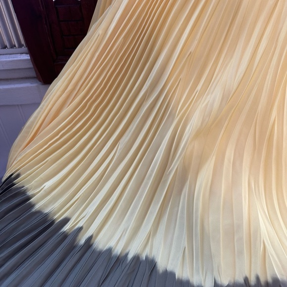 (35) NWT Jonathan Simkhai Milena Daffodil Dip Dye Dress - Picture 14 of 14